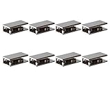 Größe von 1 Glasklemme: 54mm(L) x 27mm(B) x 16mm(H)