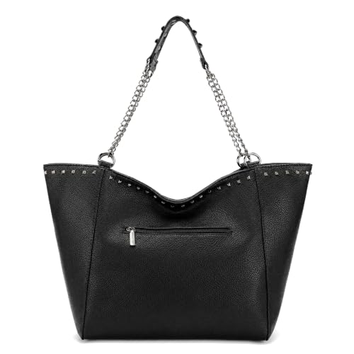 Image of Montana West Large Tote Bag for Women Oversized Shoulder Purses with Chain Handbags