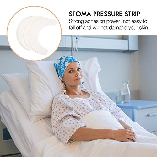 EXCEART Coloplast Absperrstreifen, 20 Stück, Stoma-Hautstreifen, Stoma-Klebestreifen, elastischer Streifen, Stoma-Zubehör, Barrierestreifen, Kolostomiebeutel, Klebestreifen für Stoma, Krankenpflege