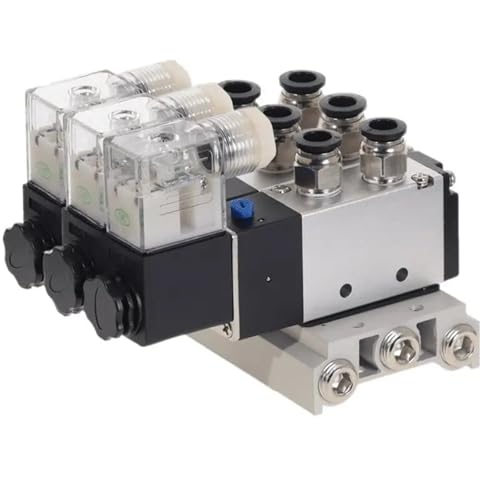 Électrovanne pneumatique 4V210-08 évite les fuites d'air comprimé DC 24V 10mm