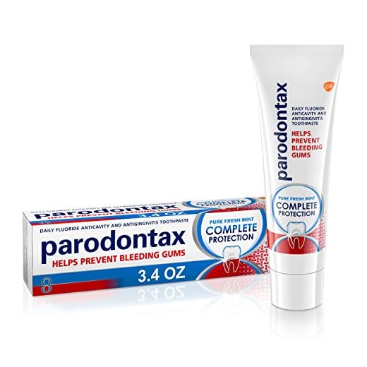 Parodontax Complete Protection Toothpaste For Bleeding Gums, Pure Fresh Mint, 3.4 Ounce