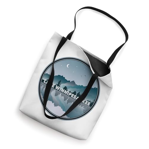 Bolso tote con reflejo del lago Winnipesaukee, Nuevo Hampshire miniatura 2