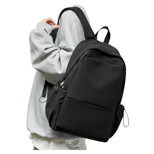 Sac à dos femme noir SEAFEW large et moderne pour ordinateur portable