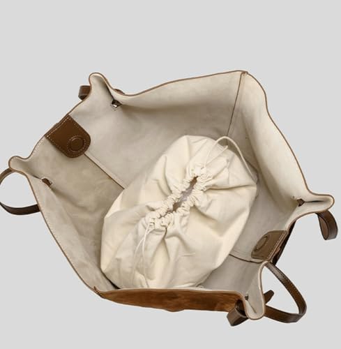 Suede Tote Bag for Women Crossbody Trendy Shoulder Bags Suede Hobo Purse Tote Handbag Casual Underarm Bag 20253