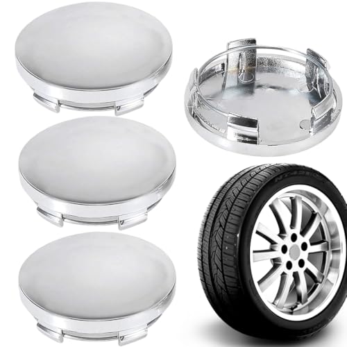 UEIOAVL Tapas centrales para llantas, 4 cubiertas de llanta galvanizadas para cubos de rueda accesorios universales para coche tapacubos (diámetro exterior 60 mm, diámetro interior 56 mm)
