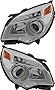 Gold Shrine For Chevrolet Chevy Equinox Headlights Lamps Set 2010 2011 2012 2013 2014 2015 Halogen Driver and Passenger Side