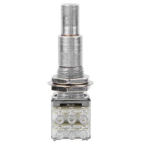 TANIQIACA Electric Bass Guitar B50K Concentric Potentiometer with Center Locator, High-Quality Audio Switch for Enhanced Volume and Tone Control