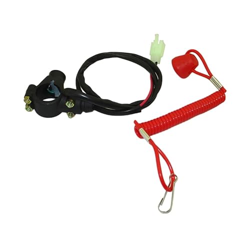 Miniatura 6 de TC-Motor Interruptor de parada de seguridad para bicicleta de bolsillo con botón para motor de 2 tiempos, Mini Moto Dirt ATV Quad 4 Wheeler Minimoto