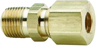 Parker 68C-4-2 Compression Male Connector 1/4 Tube X 1/8 NPTF