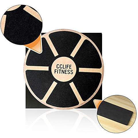CCLIFE Balance Board-Balance Board Stability Disc Yoga Workout Fitness Exercises - ZERRO Cover