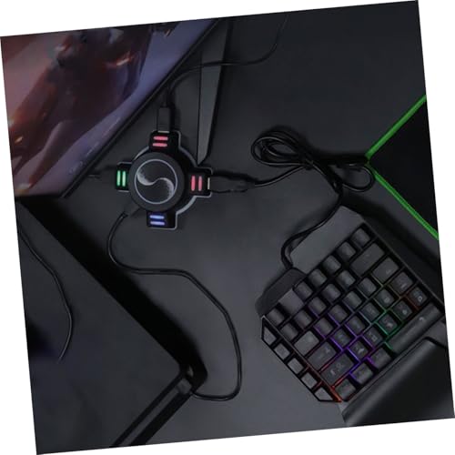 Adaptateur clavier-souris robuste en ABS au design simple et compact