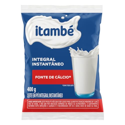 Leite em Pó Integral Instantâneo Itambé Pacote 400g