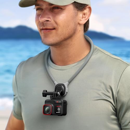 image for Insta360 Neck Mount with Air – Cushioned Base, Instant Release Mecha