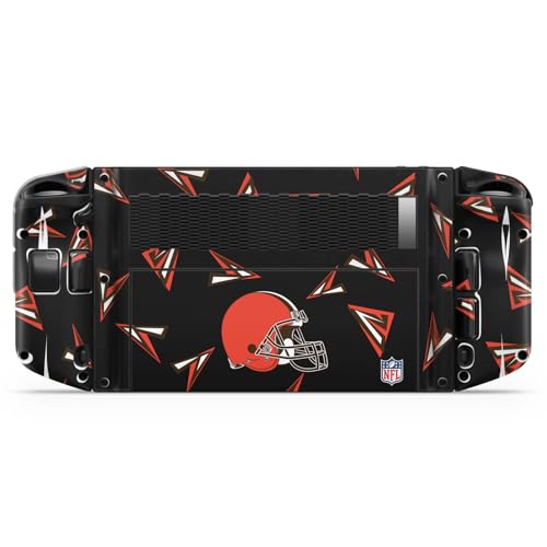 Autocollant peau vinyle Cleveland Browns NFL compatible Lenovo Legion Go