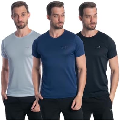 Kit 3 Camiseta Camisa Dryfit Masculino Treino Academia Fitness