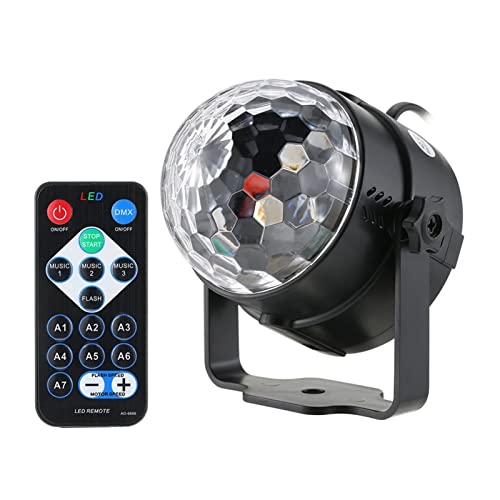 Lampe KTV DJ disco LED rotative 3W avec effets de lumière magique