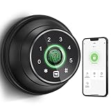 GeekTale 4-in-1 Keyless Entry Door Lock-Fingerprint Door Lock Smart Door Lock with Keypad Biometric