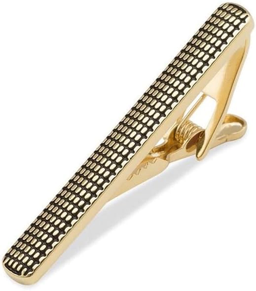 Men's Golden Clothing Accessories Alloy Business Tie Clip