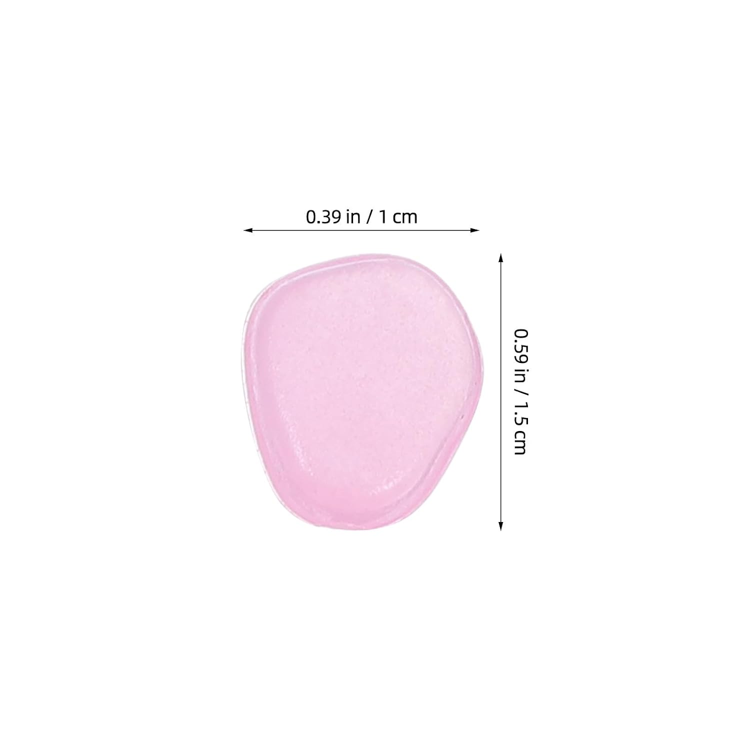 400pcs Glow Stones 1cm Resin Decorative Pebbles for Vase and Plants