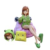 misaka mikoto wallpaper white Material: PVC. Zhongkaihua Misaka Mikoto - Figura de rana sentada, disfraz de rana con cabezas intercambiables, figura de acción, figuras de anime, figuras coleccionables, decoración de escritorio, regalos, 14 cm,