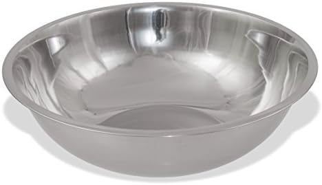 Crestware 20-Quart Stainless Steel Mixing Bowl