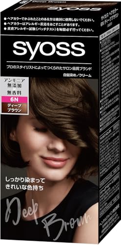 【サイオス ヘアカラー クリーム】 6N ディープブラウン 1個 (x 1)