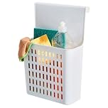 GEEZY Hanging Storage Basket Plastic Over Door Storage Pantry Organizer Kitchen Bathroom Storage Organizer Cupboard Storage