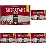 WOK FOODS - Shirataki Konjac-Nudeln - (1 X 350 G) (Packung mit 5)