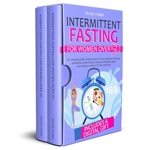 intermitten fasting for woamn over 50 Audiobook By Arline hobbs cover art