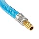 Güde 41407 Druckluft-Schlauch 13 mm/10 m (PVC Schlauch mit Gewebeeinlage, mit Schnellkupplung und Stecknippel)