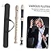 Toyvian Professional Flute Bag 28 Inch Waterproof Bamboo Flute Carrying Case Lightweight Portable Handheld Storage Organizer for Music Students and Outdoor Use