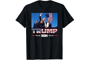 Look MAGA Great Again: Trump 2024 Political T-Shirt with Mug Shot