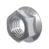BCP Fasteners 40 Pack 3/8-16 Zinc Plated Serrated Flange Hex Lock Nuts (BCP271)