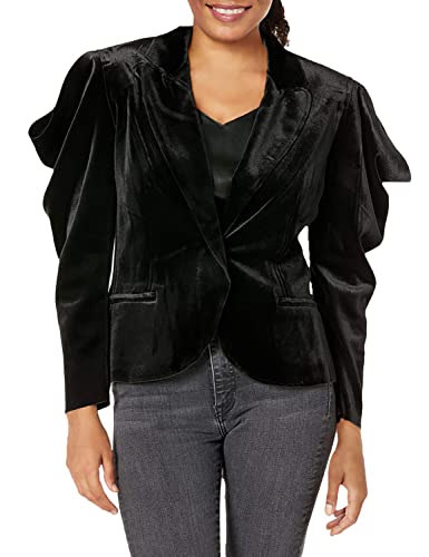 Norma Kamali Women's Blazer, Black, Xxs/32 #TOP7