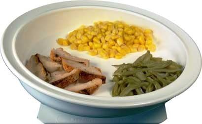Scoop Plate with Suction Pad Base