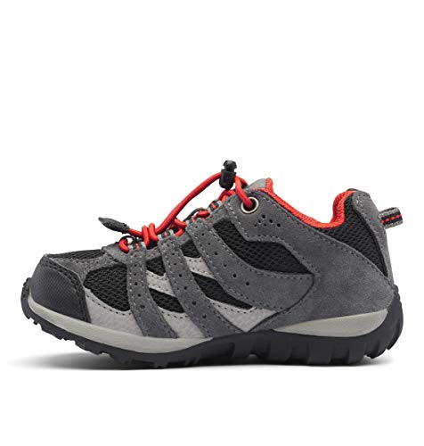 Columbia Youth Unisex Redmond Waterproof, Black/Flame, 10 by Columbia - Image 7