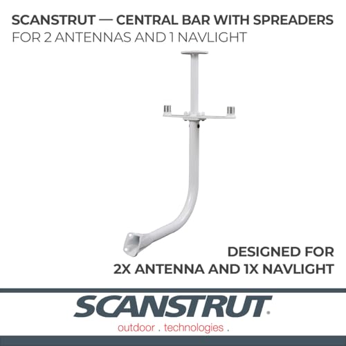Image of Scanstrut APT-LB-GPS2-01 Central Bar for 2 x Antenna and 1 x Navlight