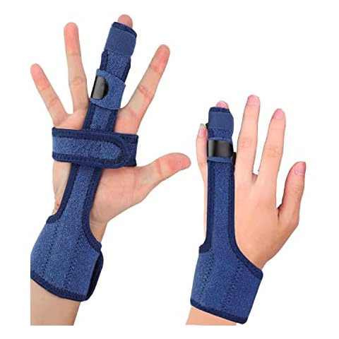 Férula de Dedos Mano con Soporte de Aluminio Cover