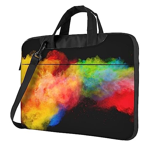 Ordinateur Portable Cas BONDIJ : Sac Bandoulière Sacoche Voyage Porte-Documents Pochette
