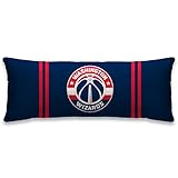 Pegasus Sports NBA Microplush Body Pillow, 20' x 48', Washington Wizards