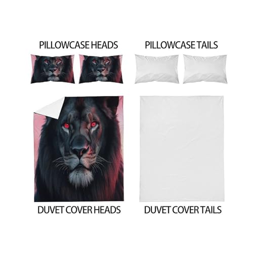 Parure de lit Le Roi Lion grand format, cadeau garçon idéal