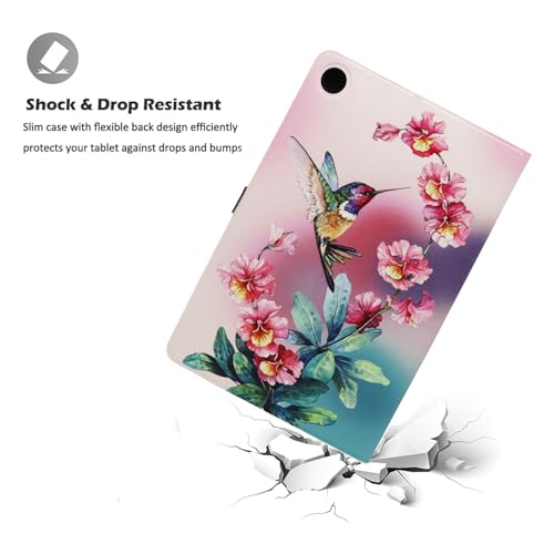 Bbjjkkz Samsung Galaxy Tab A9 Plus 11 inch 2023, Slim Fit Lightweight Pattern Tablet Case Cover for Galaxy Tab A9 Plus with Auto Wake/Sleep, Bird - Image 2