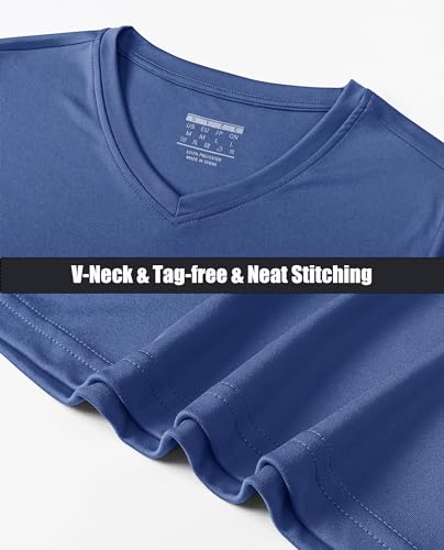 Image of MAGCOMSEN Sun Shirts for Women Long Sleeve SPF Shirt V-Neck UPF 50+ UV Prontection Quick Dry Top for Workout Hiking Swim