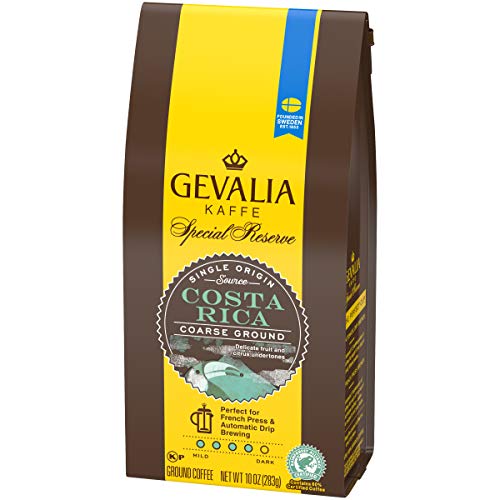 Gevalia Special Reserve Costa Rica Medium Roast Ground Coffee (10 oz Bag)