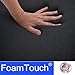 FoamTouch Polyurethane Foam Sheet 6'' Thick x 33'' Wide x 75'' Long – Charcoal Upholstery & Bedding Foam for Cushion Replacement, Mattress Support & Pillow Inserts – No Cover