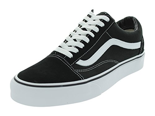 Vans Old Skool Unisex Adults' Low-Top Trainers, Black/White, 5.5 Women/4 Men
