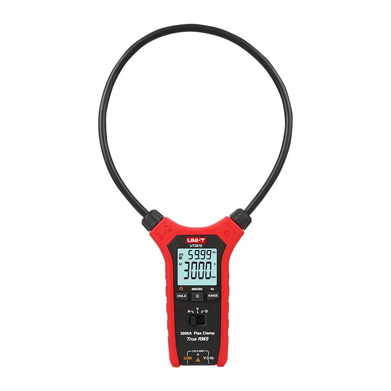 UNI-T UT281C Medidor de Pinza Flexible Digital AC 3000A Multímetro Manual con Luz de Fondo miniatura 4