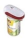 Tornado F4 Can Opener-Great for Arthritis Sufferers- Safest, fastest, Easiest Hands-Free Can Opener.New and Improved (White/Red)