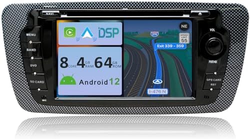 JUNHUA 9 Android 11 Autoradio mit navi 2GB 32GB Ersatz für SEAT Ibiza
