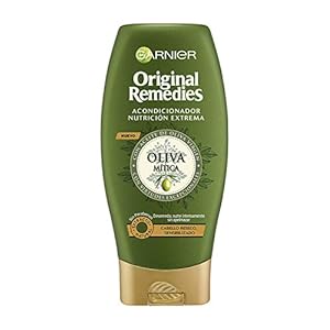 Garnier Acondicionador Nutrición Extream con Oliva Mítica, Negro, 250 ml (Paquete de 1)
